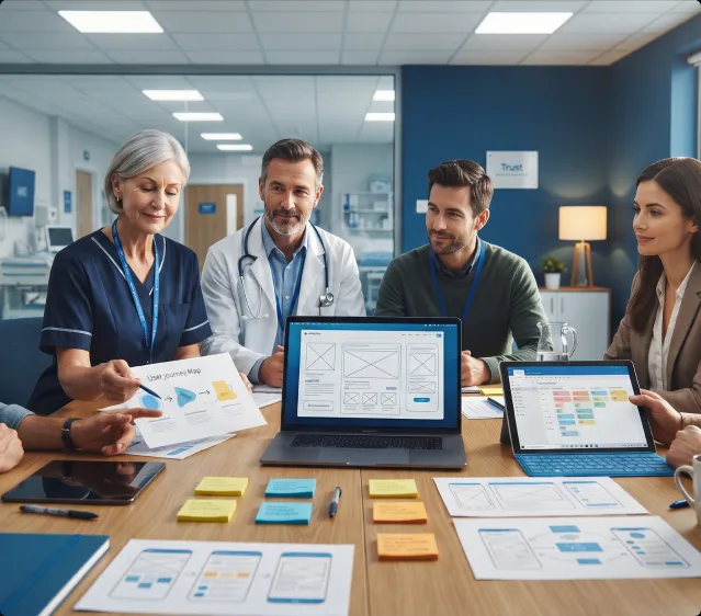 Healthcare App Development Costs: What UK Teams Should Budget Healthcare team planning app development scope, budget, and patient workflows