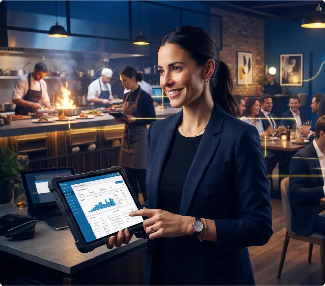 Restaurant Automation: Benefits for Modern Restaurants in 2026 Restaurant automation interface connecting QR ordering, kitchen operations, payments, and reporting
