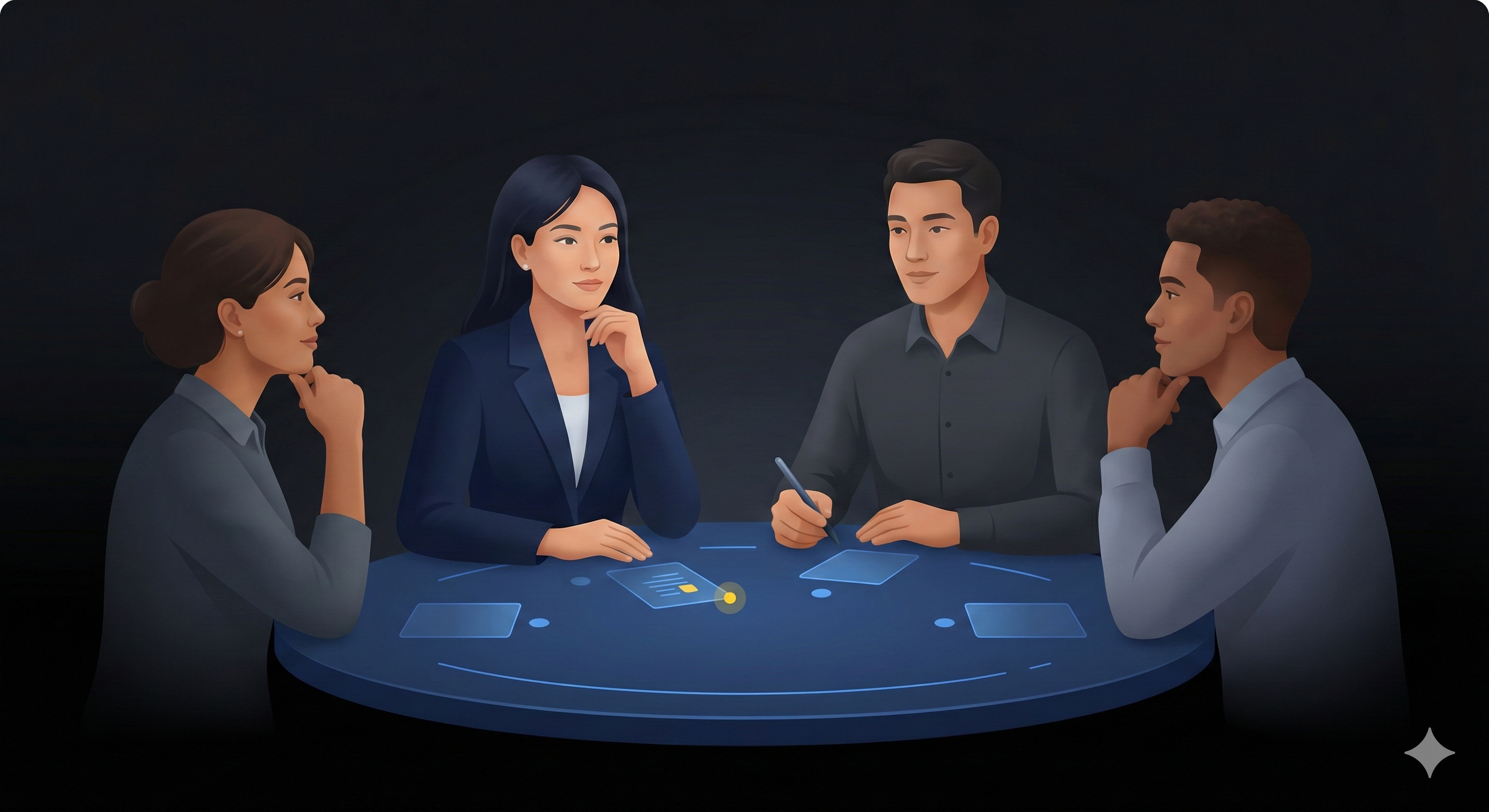 HR team using modern automation software