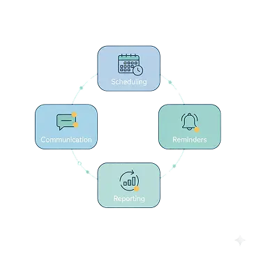 Restaurant automation dashboard modules