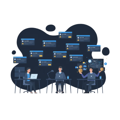 Logistics teams handling fragmented operations with outdated systems