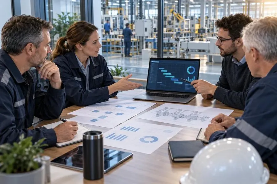 Manufacturing and software teams planning a phased development budget