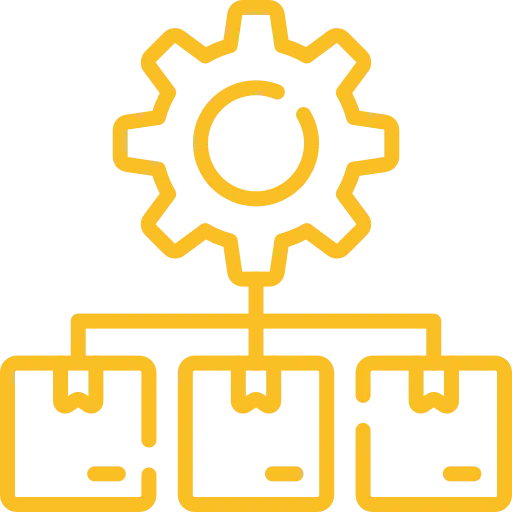 Inefficient workflows and manual tasks icon